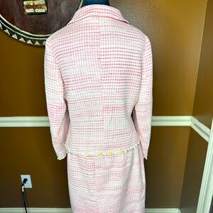 Etcetera Blush and Cream Skirt Set